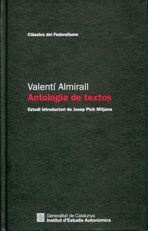 Antologia de Textos. Estudi introductori de Josep Pich Mitjana | 9788439387046 | Almirall, Valentí | Llibres.cat | Llibreria online en català | La Impossible Llibreters Barcelona