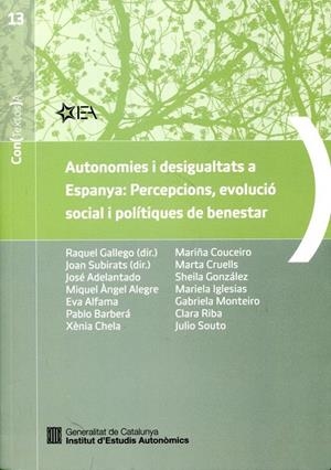 Autonomies i desigualtats a Espanya: Percepcions, evolució social i polítiques de benestar | 9788439387039 | Diversos | Llibres.cat | Llibreria online en català | La Impossible Llibreters Barcelona