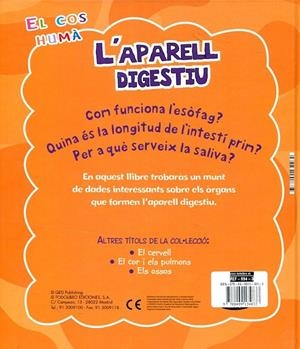 L'aparell digestiu | 9788499134833 | Todolibro, Equipo | Llibres.cat | Llibreria online en català | La Impossible Llibreters Barcelona