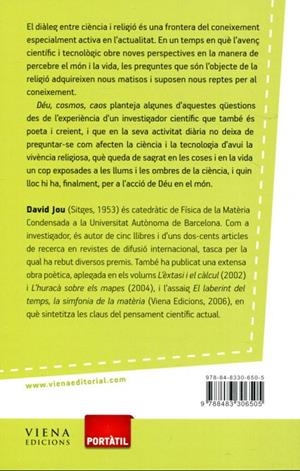 Déu, cosmos, caos | 9788483306505 | Jou, David | Llibres.cat | Llibreria online en català | La Impossible Llibreters Barcelona