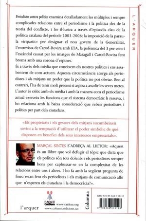 Periodistes contra polítics | 9788466414128 | Sintes, Marçal | Llibres.cat | Llibreria online en català | La Impossible Llibreters Barcelona