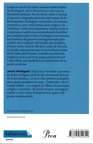 Canigó | 9788499302829 | Verdaguer, Jacint | Llibres.cat | Llibreria online en català | La Impossible Llibreters Barcelona