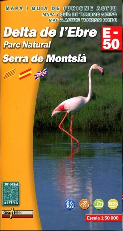 Mapa i guia del Delta de l'Ebre. Parc natural. Serra de Monsià (escala 1:50000) | 9788480903028 | Deiversos | Llibres.cat | Llibreria online en català | La Impossible Llibreters Barcelona