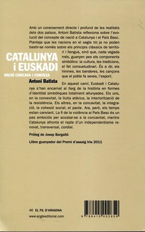 Catalunya i Euskadi. Nació còncava i convexa | 9788415002659 | Batista, Antoni | Llibres.cat | Llibreria online en català | La Impossible Llibreters Barcelona