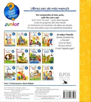 Ja vaig a l'escola | 9788484233503 | Rübel, Doris | Llibres.cat | Llibreria online en català | La Impossible Llibreters Barcelona