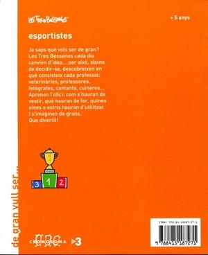 Les Tres Bessones. Esportistes | 9788415187271 | Capdevila, Bet | Llibres.cat | Llibreria online en català | La Impossible Llibreters Barcelona