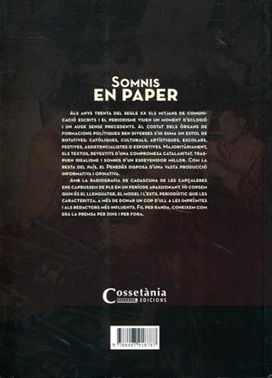 Somnis en paper. Premsa i peridisme al Penedès republicà | 9788497918787 | Recasens i Bel, Jaume | Llibres.cat | Llibreria online en català | La Impossible Llibreters Barcelona