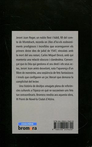 Dies d'ira | 9788498249620 | Escartí, Vicent Josep | Llibres.cat | Llibreria online en català | La Impossible Llibreters Barcelona