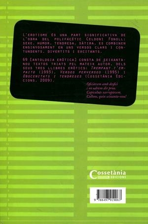 69 ANTOLOGIA ERÒTICA | 9788497919067 | Fonoll, Celdoni | Llibres.cat | Llibreria online en català | La Impossible Llibreters Barcelona