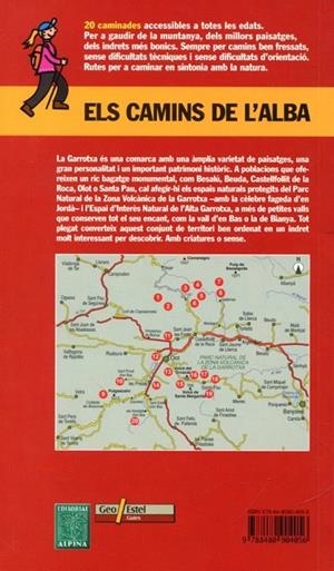  Els camins de l'Alba. Garrotxa | 9788480904056 | Bastart, Jordi | Llibres.cat | Llibreria online en català | La Impossible Llibreters Barcelona