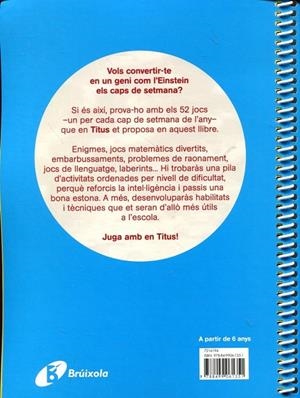 Jocs per a ser un geni els caps de setmana | 9788499061351 | Navarro, Àngels | Llibres.cat | Llibreria online en català | La Impossible Llibreters Barcelona