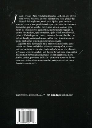 Història documentada del Rossell Modern (segles XVI-XVII-XVIII) | 9788415221173 | Ferreres i Nos, Joan | Llibres.cat | Llibreria online en català | La Impossible Llibreters Barcelona