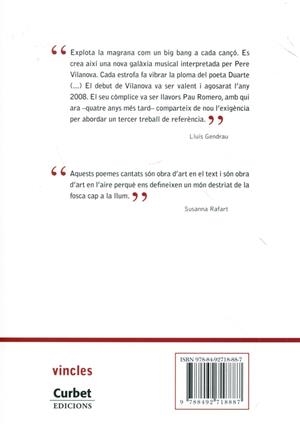 Una magrana d'astres. Poemes de Carles Duarte | 9788492718887 | Vilanova, Pere | Llibres.cat | Llibreria online en català | La Impossible Llibreters Barcelona