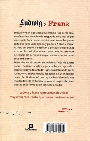 Ludwig y frank | 9788424640989 | Nel·lo, David | Llibres.cat | Llibreria online en català | La Impossible Llibreters Barcelona