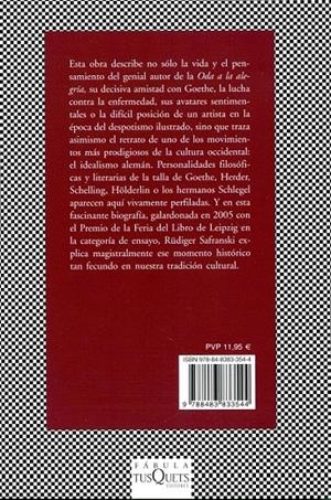 Schiller o la invención del idealismo alemán | 9788483833544 | Safranski, Rüdiger | Llibres.cat | Llibreria online en català | La Impossible Llibreters Barcelona