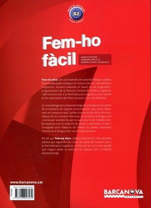 Fem-ho fàcil. Català per adults. Intermedi 1 | 9788448928469 | Consorci per a la Normalització Lingüística | Llibres.cat | Llibreria online en català | La Impossible Llibreters Barcelona