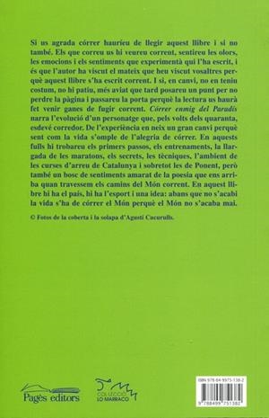 CÓRRER ENMIG DEL PARADÍS | 9788499751382 | PINÓS VILALTA, PERE | Llibres.cat | Llibreria online en català | La Impossible Llibreters Barcelona