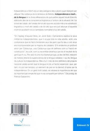 INDEPENDÈNCIA O MORT DE LA LLENGUA | 9788461518630 | SOLÉ I CAMARDONS, JORDI | Llibres.cat | Llibreria online en català | La Impossible Llibreters Barcelona