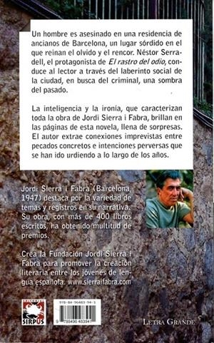 El rastro del odio | 9788496483941 | JORDI SIERRA I FABRA | Llibres.cat | Llibreria online en català | La Impossible Llibreters Barcelona