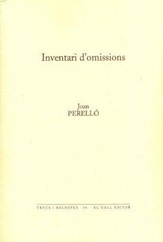 Inventari d'omissions | 9788492574797 | Perelló, Joan | Llibres.cat | Llibreria online en català | La Impossible Llibreters Barcelona