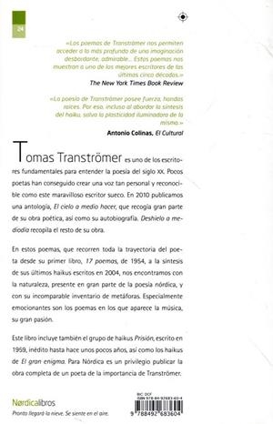 Deshielo a mediodia | 9788492683604 | Tranströmer, Tomas | Llibres.cat | Llibreria online en català | La Impossible Llibreters Barcelona