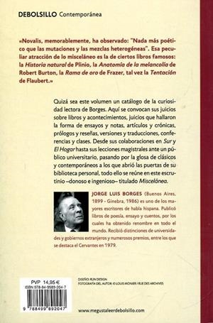 Miscelanea | 9788499892047 | Borges, Jorge Luis | Llibres.cat | Llibreria online en català | La Impossible Llibreters Barcelona