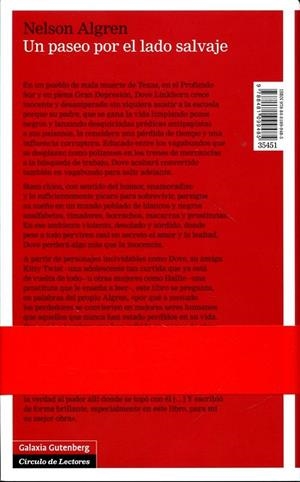 UN PASEO POR EL LADO SALVAJE | 9788481099485 | ALGREN, NELSON | Llibres.cat | Llibreria online en català | La Impossible Llibreters Barcelona