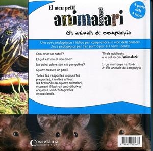 El meu petit animalari. Els animals de companyia | 9788497915663 | David, Patrick | Llibres.cat | Llibreria online en català | La Impossible Llibreters Barcelona