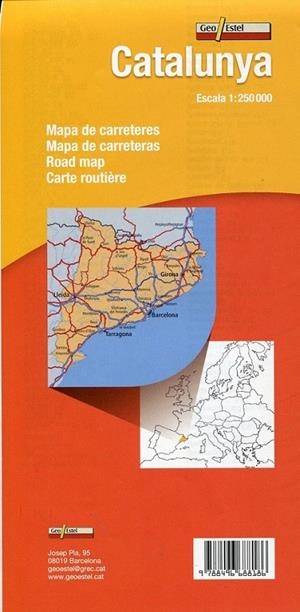 Catalunya. Escala 1:250 000. 2010-2011 | 9788496688186 | Diversos | Llibres.cat | Llibreria online en català | La Impossible Llibreters Barcelona