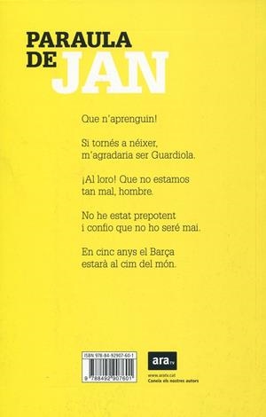 Paraula de Jan | 9788492907601 | Aparicio, Jaume | Llibres.cat | Llibreria online en català | La Impossible Llibreters Barcelona