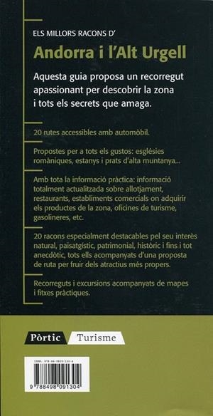 Els millors racons d'Andorra i l'Alt Urgell | 9788498091304 | Figuera Abadal, Manel/Sánchez Ruiz, Franciso | Llibres.cat | Llibreria online en català | La Impossible Llibreters Barcelona