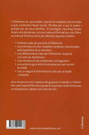 Alzheimer. Manual d'instruccions | 9788466412278 | Acarín, Nolasc | Llibres.cat | Llibreria online en català | La Impossible Llibreters Barcelona