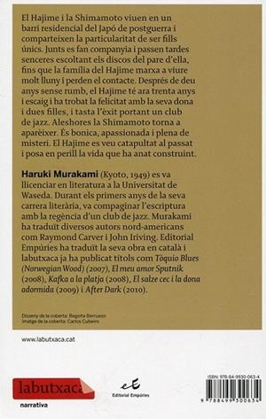 L'amant perillosa. Al sud de la frontera, a l'oest del sol | 9788499300634 | Murakami, Haruki | Llibres.cat | Llibreria online en català | La Impossible Llibreters Barcelona