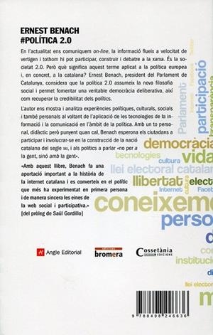 #Política 2.0 | 9788498246636 | Benach, Ernest | Llibres.cat | Llibreria online en català | La Impossible Llibreters Barcelona