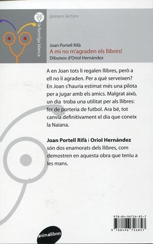 A mi no m'agraden els llibres | 9788496726857 | Portell, Joan | Llibres.cat | Llibreria online en català | La Impossible Llibreters Barcelona