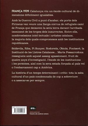 França 1939. La cultura catalana exiliada | 9788492552085 | Pessarrodona, Marta | Llibres.cat | Llibreria online en català | La Impossible Llibreters Barcelona