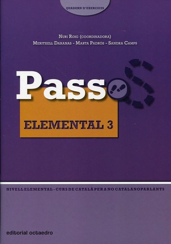 Passos. Elemental 3. Quadern d'exercicis | 9788480638913 | Roig, Nuri | Llibres.cat | Llibreria online en català | La Impossible Llibreters Barcelona