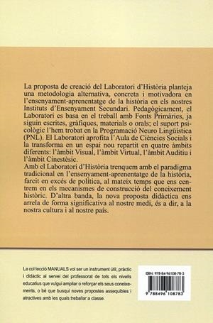 El laboratori d'Història. La pràctica en la comprensió del passat | 9788496108783 | Forn i Salvà, Francesc | Llibres.cat | Llibreria online en català | La Impossible Llibreters Barcelona