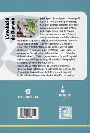 L'evolució de Darwin | 9788423207411 | Agustí, Jordi | Llibres.cat | Llibreria online en català | La Impossible Llibreters Barcelona