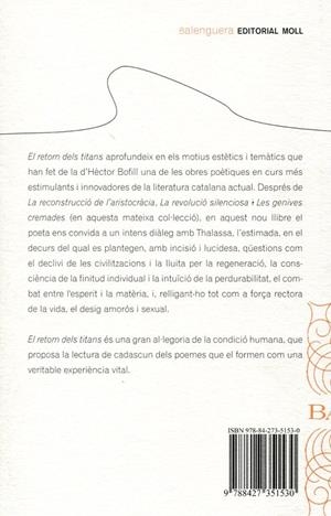 El retorn dels titans | 9788427351530 | Bofill, Hèctor | Llibres.cat | Llibreria online en català | La Impossible Llibreters Barcelona