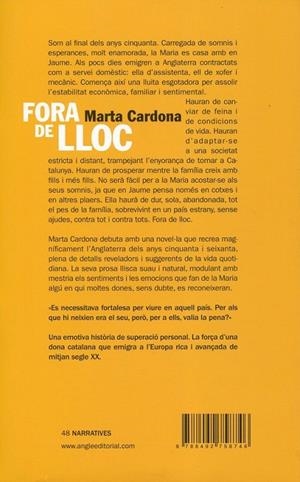 Fora de lloc | 9788492758746 | Cardona, Marta | Llibres.cat | Llibreria online en català | La Impossible Llibreters Barcelona