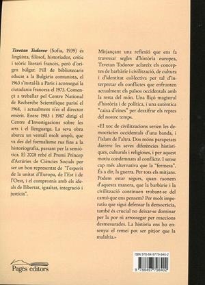 La por dels bàrbars. Més enllà del xoc de civilitzacions | 9788497798402 | Todorov, Tzvetan | Llibres.cat | Llibreria online en català | La Impossible Llibreters Barcelona