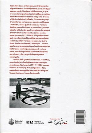 Joan Miró. Epistolari català 1911-1945. Vol.1 | 9788472267565 | Ainaud de Lasarte, Joan | Llibres.cat | Llibreria online en català | La Impossible Llibreters Barcelona