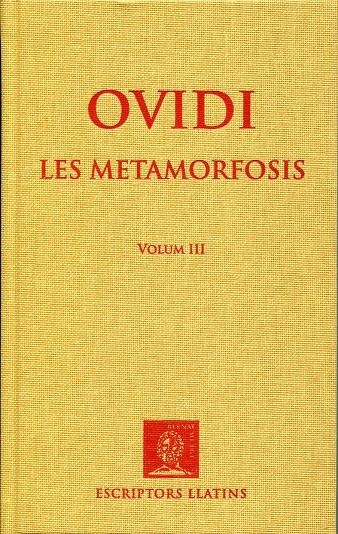 Les metamorfosis. Volum III | 9788429762730 | Ovidi | Llibres.cat | Llibreria online en català | La Impossible Llibreters Barcelona