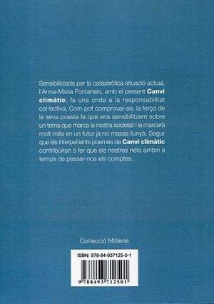 Canvi climàtic? | 9788493712501 | Fontanals i Veà, Anna-Maria | Llibres.cat | Llibreria online en català | La Impossible Llibreters Barcelona