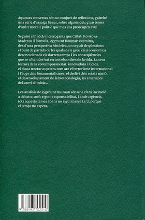 El temps no espera . Converses amb Citlali Rovirosa- Madrazo | 9788493702540 | Bauman, Zygmunt | Llibres.cat | Llibreria online en català | La Impossible Llibreters Barcelona