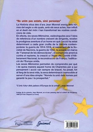 Memòries de Jean Monnet. Arquitecte de la Unió Europea | 9788497799645 | Monnet, Jean | Llibres.cat | Llibreria online en català | La Impossible Llibreters Barcelona