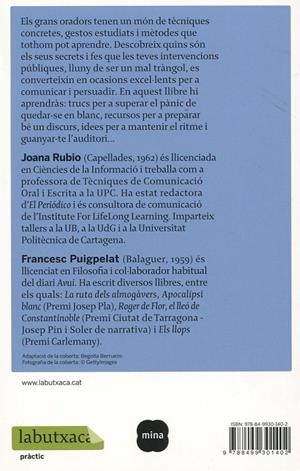 Com parlar bé en públic | 9788499301402 | Rubio, Joana; Puigpelat, Francesc | Llibres.cat | Llibreria online en català | La Impossible Llibreters Barcelona