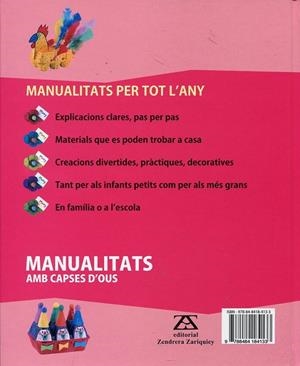 Manualitats amb capses d' ous. | 9788484184133 | Theulet-Luzié, Bernadette | Llibres.cat | Llibreria online en català | La Impossible Llibreters Barcelona