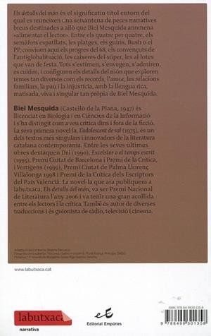 Els detalls del món | 9788499301358 | Mesquida, BIel | Llibres.cat | Llibreria online en català | La Impossible Llibreters Barcelona